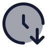 Clock Arrow Down icon preview