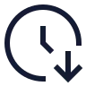 Clock Arrow Down icon preview