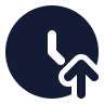 Clock Arrow Up icon preview