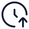 Clock Arrow Up icon preview