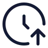 Clock Arrow Up icon preview