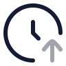 Clock Arrow Up icon preview