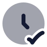 Clock Check icon preview