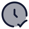 Clock Check icon preview