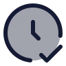 Clock Check icon preview
