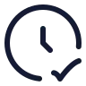 Clock Check icon preview