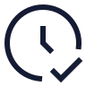 Clock Check icon preview