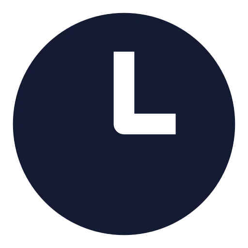 Clock 4 Icon in Solid Sharp style