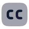 Closed Caption icon preview