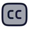 Closed Caption icon preview