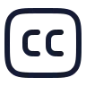 Closed Caption icon preview