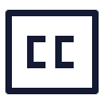 Closed Caption icon preview