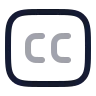 Closed Caption icon preview