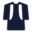Clothes icon with solid sharp style