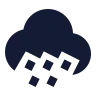 Cloud Angled Rain icon preview