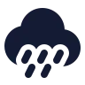 Cloud Angled Rain icon preview