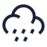 Cloud Angled Rain icon preview
