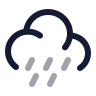 Cloud Angled Rain icon preview