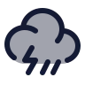 Cloud Angled Rain Zap icon preview