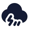 Cloud Angled Rain Zap icon preview