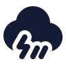 Cloud Angled Rain Zap icon preview