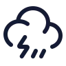 Cloud Angled Rain Zap icon preview