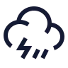 Cloud Angled Rain Zap icon preview