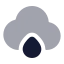 Cloudbigrain icon with bulk rounded style