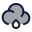 Cloudbigrain icon with duotone standard style