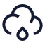 Cloudbigrain icon with stroke sharp style