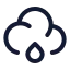 Cloudbigrain icon with stroke standard style