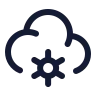 Cloud Cog icon preview