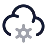 Cloud Cog icon preview