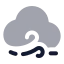 Cloudfastwind icon with bulk rounded style