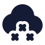 Cloudlittlesnow icon with solid rounded style