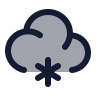 Cloud Mid Snow icon preview
