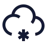 Cloud Mid Snow icon preview