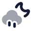 Cloudmoonrain icon with bulk rounded style