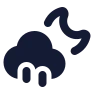 Cloud Moon Rain icon preview