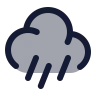 Cloud Rain Wind icon preview