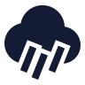 Cloud Rain Wind icon preview