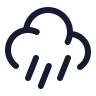 Cloud Rain Wind icon preview