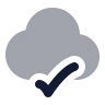 Cloud Saving Done 01 icon preview