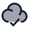 Cloud Saving Done 01 icon preview