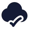 Cloud Saving Done 01 icon preview