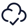 Cloud Saving Done 01 icon preview