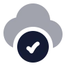 Cloud Saving Done 02 icon preview