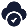 Cloud Saving Done 02 icon preview