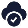 Cloud Saving Done 02 icon preview