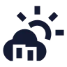 Cloud Sun Rain icon preview